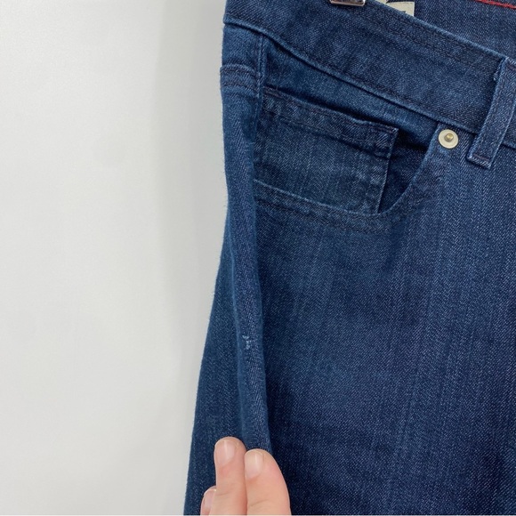 American Giant 218 Skinny Jeans Womens‎ Size 27 Blue Indigo Stretch Denim Cotton - Picture 4 of 13